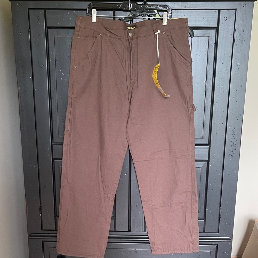 Stanley fleece lined carpenter pants size 36x32